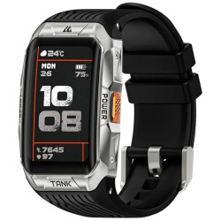 часовници,kospet,tank,x2,ultra,gps,smartwatch,silver,(black)