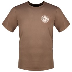 Тениска Dockers Graphic Slim short sleeve T-shirt - Brown (Crest Logo Graphic 0321) тениска,мъжки,тениски,дамски,тениски,dockers,graphic,slim,short,sleeve,t,shirt,brown,(crest,logo,graphic,0321)