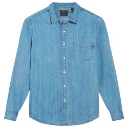 риза,с,дълъг,ръкав,мъжки,ризи,dockers,original,slim,long,sleeve,shirt,breeze,(blue)