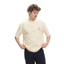 Тениска Hydroponic Sb deep sea short sleeve T-shirt - Beige (Off White) тениска,мъжки,тениски,hydroponic,sb,deep,sea,short,sleeve,t,shirt,beige,(off,white)