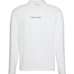 тениска,мъжки,тениски,calvin,klein,lv04ld232g,long,sleeve,t,shirt,bright,white,(white)