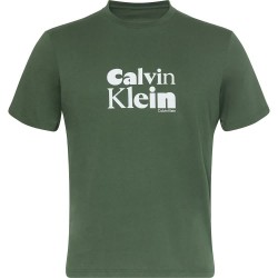 тениска,мъжки,тениски,calvin,klein,lv04rd820g,short,sleeve,t,shirt,sycamore,(green)