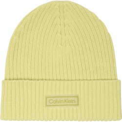 шапка,всички,шапки,calvin,klein,patch,chunky,beanie,chartreuse,melon,(yellow)