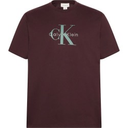 тениска,мъжки,тениски,calvin,klein,jeans,lv04rb862g,short,sleeve,t,shirt,moroccan,brown,(brown)