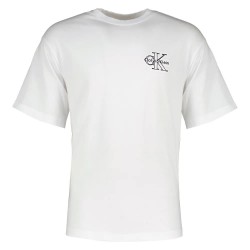 тениска,мъжки,тениски,calvin,klein,jeans,lv04rc856g,short,sleeve,t,shirt,brilliant,white,(white)