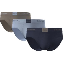 Слипове Calvin klein LV00NB4475 Brief slips 3 units - Multicolor (Patina Green / Shoreline / Airy Blue) слипове,мъжко,бельо,calvin,klein,lv00nb4475,brief,slips,3,units,multicolor,(patina,green,shoreline,airy,blue)
