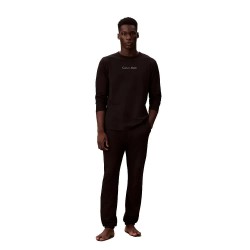пижама,мъжки,пижами,calvin,klein,lv00nm2957,pyjama,black,top,diamond,logo,fall,berry