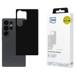 други,аксесоари,samsung,galaxy,s25,ultra,3mk,silicone,phone,case,black,(clear)