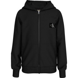 блуза,детски,блузи,calvin,klein,ib0ib02213,full,zip,sweatshirt,ck,black,(black)