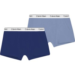 боксерки,детско,бельо,calvin,klein,b70b700506,boxers,2,units,faded,denim,bold,blue,(blue)