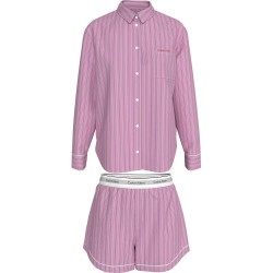 пижама,дамски,пижами,calvin,klein,lv00qs7581,pyjama,pink,(19471,trail,stripe,pink,essence)