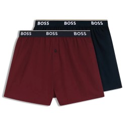 къси,панталони,мъжки,пижами,boss,ew,10269547,pyjama,shorts,red,black,(dark,red)