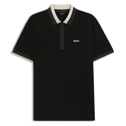BOSS Hole19 Philix 10270351 short sleeve polo - Black (Black) мъжки,блузи,с,яка,boss,hole19,philix,10270351,short,sleeve,polo,black,(black)