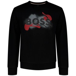 Блуза BOSS Soleri 215 10275624 01 sweatshirt - Black (Black) блуза,мъжки,пуловери,boss,soleri,215,10275624,01,sweatshirt,black,(black)