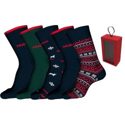 чорапи,мъжки,чорапи,hugo,christmas,10273537,socks,5,pairs,open,miscellaneous