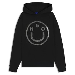 блуза,дамски,блузи,hugo,dolasa,2,10275030,blue,sweatshirt,black,(black)