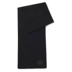Шал HUGO Zevon 10275571 RED scarf - Black (Black) шал,ръкавици,шапки,и,шалове,hugo,zevon,10275571,red,scarf,black,(black)