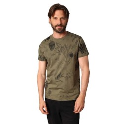 тениска,мъжки,тениски,deeluxe,botanical,short,sleeve,t,shirt,dark,khaki
