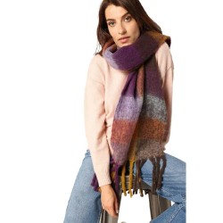 шал,ръкавици,шапки,и,шалове,deeluxe,check,scarf,purple