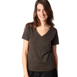 тениска,дамски,тениски,deeluxe,kellie,short,sleeve,t,shirt,dark,khaki