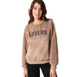 блуза,дамски,блузи,deeluxe,kylera,sweatshirt,beige