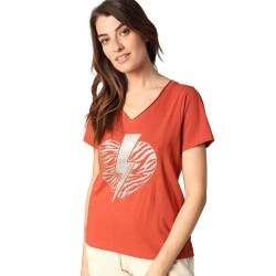 тениска,дамски,тениски,deeluxe,lovers,short,sleeve,t,shirt,brick