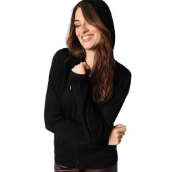 блуза,дамски,пуловери,дамски,плетени,дрехи,deeluxe,noreen,full,zip,sweater,black