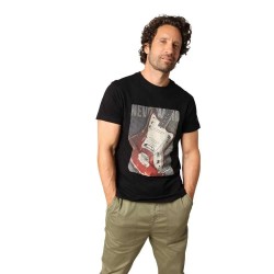 тениска,мъжки,тениски,deeluxe,stardust,short,sleeve,t,shirt,black