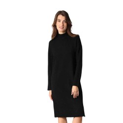 рокля,дамски,поли,и,рокли,deeluxe,valou,long,sleeve,midi,dress,black