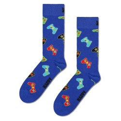 чорапи,мъжки,чорапи,happy,socks,controller,crew,socks,blue