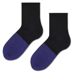 чорапи,мъжки,чорапи,дамски,чорапи,happy,socks,extended,toe,1,2,crew,crew,socks,black,(black)