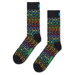 чорапи,мъжки,чорапи,happy,socks,keyboard,crew,socks,black