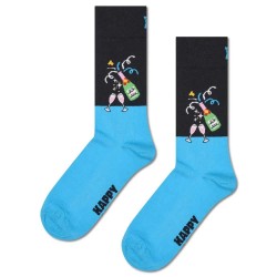 чорапи,мъжки,чорапи,дамски,чорапи,happy,socks,let´s,celebrate,crew,socks,blue,(turquoise)