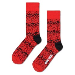 чорапи,мъжки,чорапи,happy,socks,marvel,spider,man,crew,socks,red