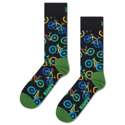 чорапи,мъжки,чорапи,happy,socks,mountain,bike,crew,socks,black
