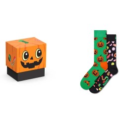 чорапи,мъжки,чорапи,happy,socks,trick,or,treat,gift,set,crew,socks,2,pairs,orange