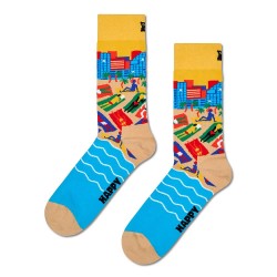 чорапи,мъжки,чорапи,happy,socks,barcelona,sun,beach,socks,multicolor
