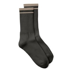 Чорапи Vero moda Mel Detail socks - Grey (Peat / Topstripes / Silver Mink) чорапи,дамски,чорапи,vero,moda,mel,detail,socks,grey,(peat,topstripes,silver,mink)