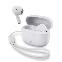 слушалки,слушалки,nedis,hpbt2400wt,wireless,earphones,white