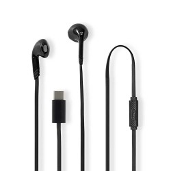 слушалки,слушалки,nedis,hpwd4024bk,earphones,black