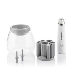 специфични,козметични,продукти,innovagoods,maklin,automatic,makeup,brush,cleaner,and,dryer,multicolor,(clear)