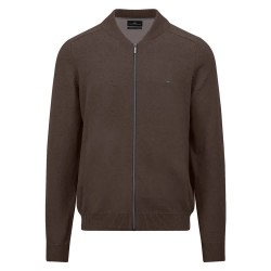 блуза,мъжки,пуловери,fynch,hatton,1509204,full,zip,sweater,earth,(brown)