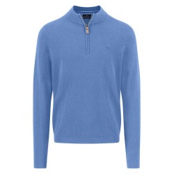 блуза,мъжки,пуловери,fynch,hatton,1509326,half,zip,sweater,blue,(crystal,blue)