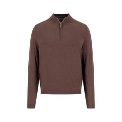 блуза,мъжки,пуловери,fynch,hatton,1509326,half,zip,sweater,brown,(dark,chocolate)