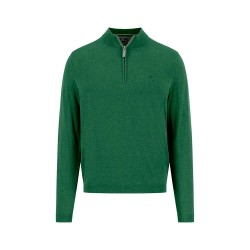 блуза,мъжки,пуловери,дамски,пуловери,fynch,hatton,1509326,half,zip,sweater,green,(dark,fern)