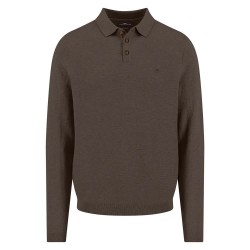мъжки,блузи,с,яка,fynch,hatton,1509328,long,sleeve,polo,dark,chocolate