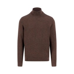 блуза,мъжки,пуловери,дамски,пуловери,fynch,hatton,1509716,high,neck,sweater,brown,(dark,chocolate)