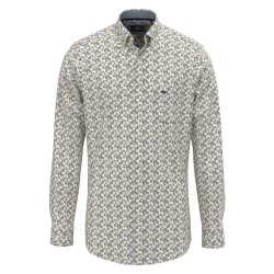 Риза с дълъг ръкав Fynch hatton 15098960 long sleeve shirt - Beige (Misty Blue) риза,с,дълъг,ръкав,мъжки,ризи,fynch,hatton,15098960,long,sleeve,shirt,beige,(misty,blue)