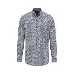 Риза с дълъг ръкав Fynch hatton 15098980 long sleeve shirt - Grey (Misty Blue) риза,с,дълъг,ръкав,мъжки,ризи,fynch,hatton,15098980,long,sleeve,shirt,grey,(misty,blue)