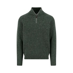 блуза,мъжки,пуловери,дамски,пуловери,fynch,hatton,1510346,half,zip,sweater,green,(dark,ivy)
